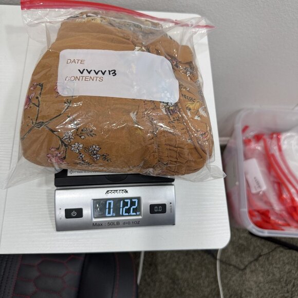 Free People Blouse Womens Large Multicolor Floral Tiered Long Sleeve Tunic Boho - Picture 10 of 10